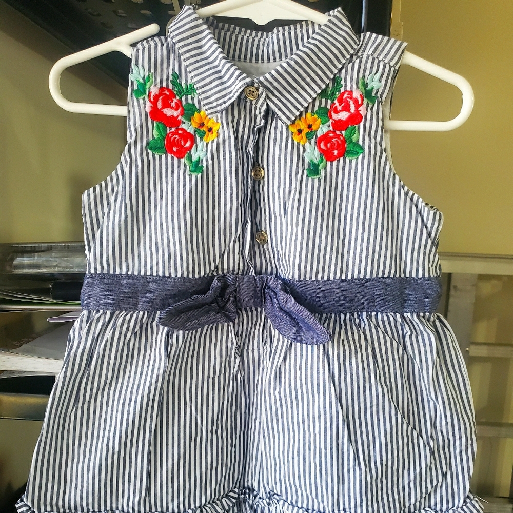 Janie and Jack sleeveless dress 18 to 24 months